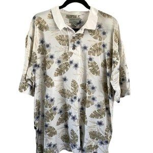 Cutter & Buck Men's Tropical Style Polo, Sz Lg